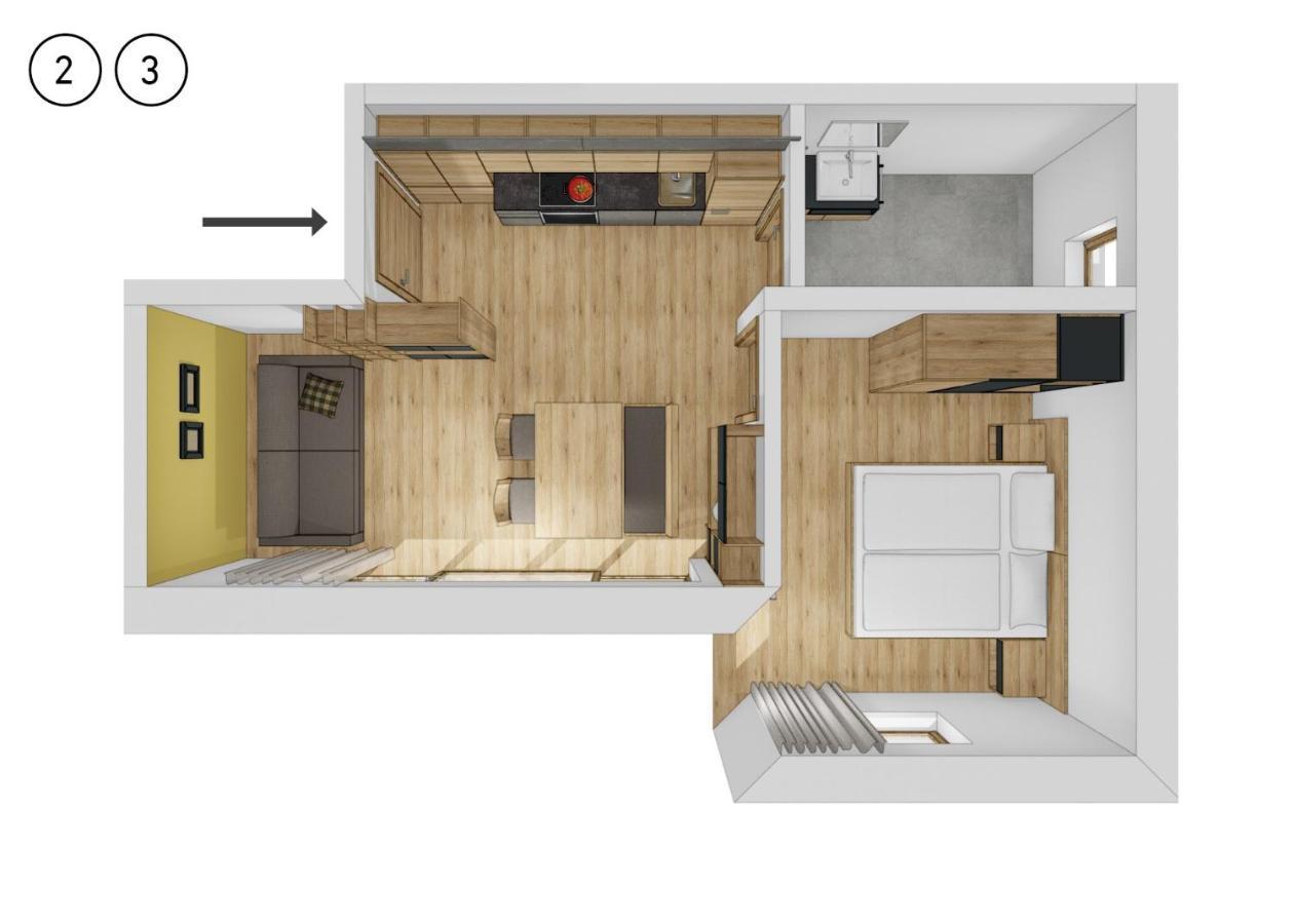 Appartement Foerra Tesido Kültér fotó